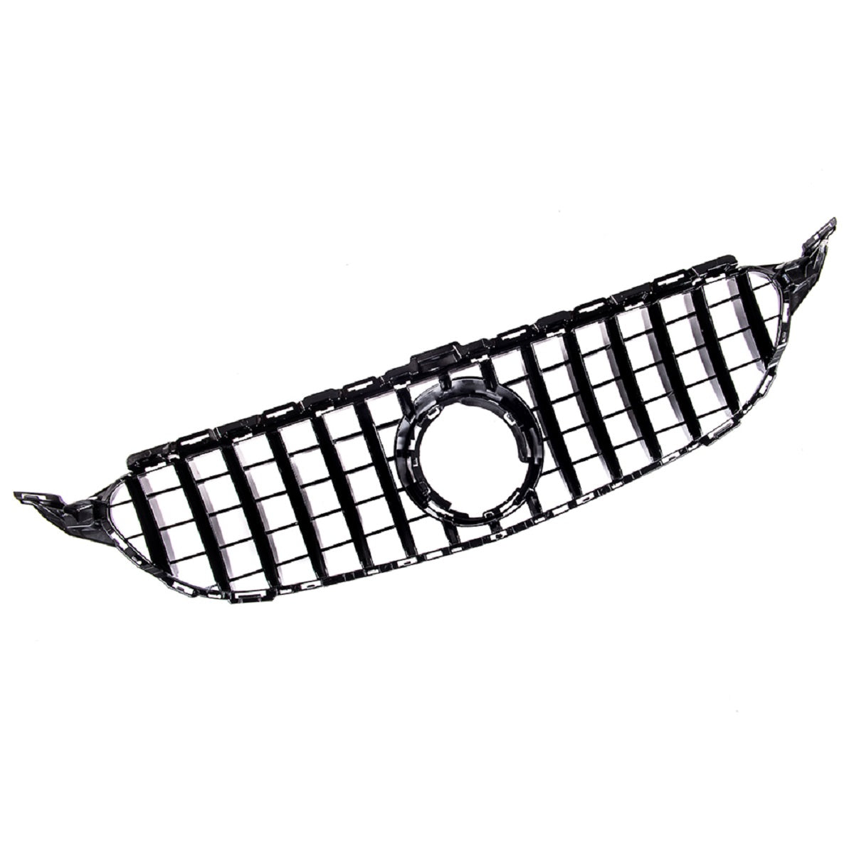 GT Gloss Black Front Grille passend für Mercedes C-Class W205 2018-2021 – Bild 5