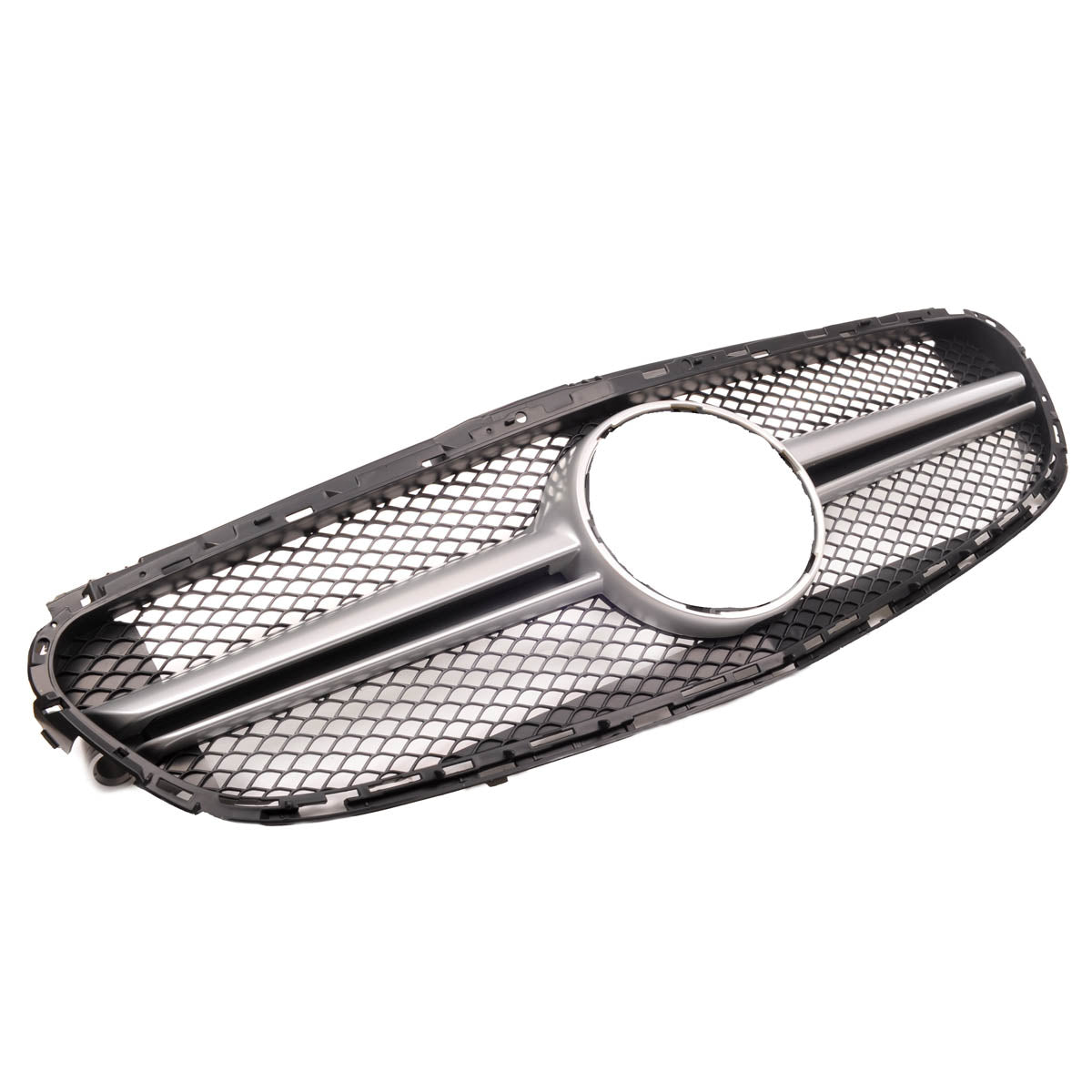 Front Grille Silver passend für Mercedes E-Class W212 2013-2016 – Bild 3