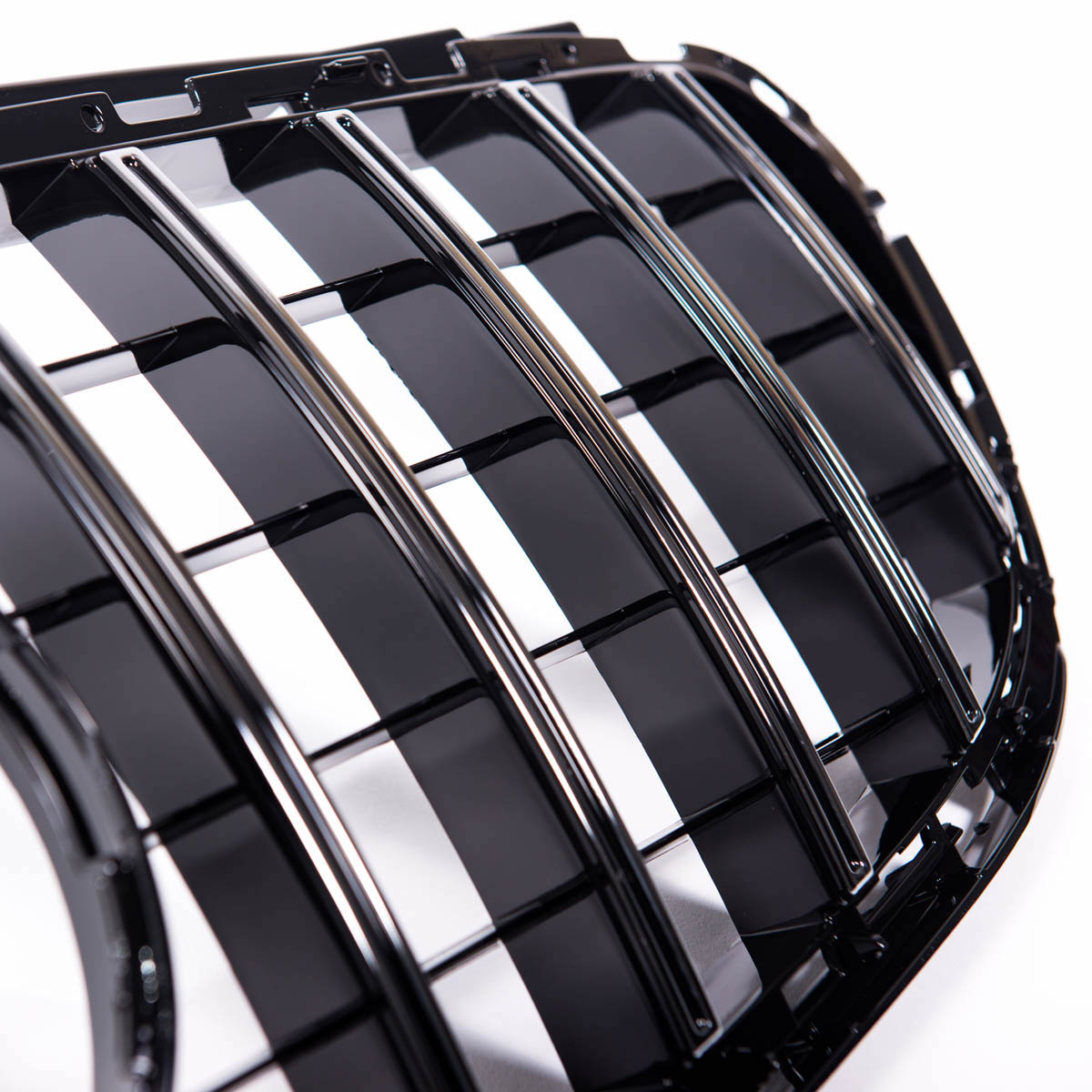 Front Grille Panamericana GT Chrome passend für Mercedes E-Class W212 13-16 – Bild 4
