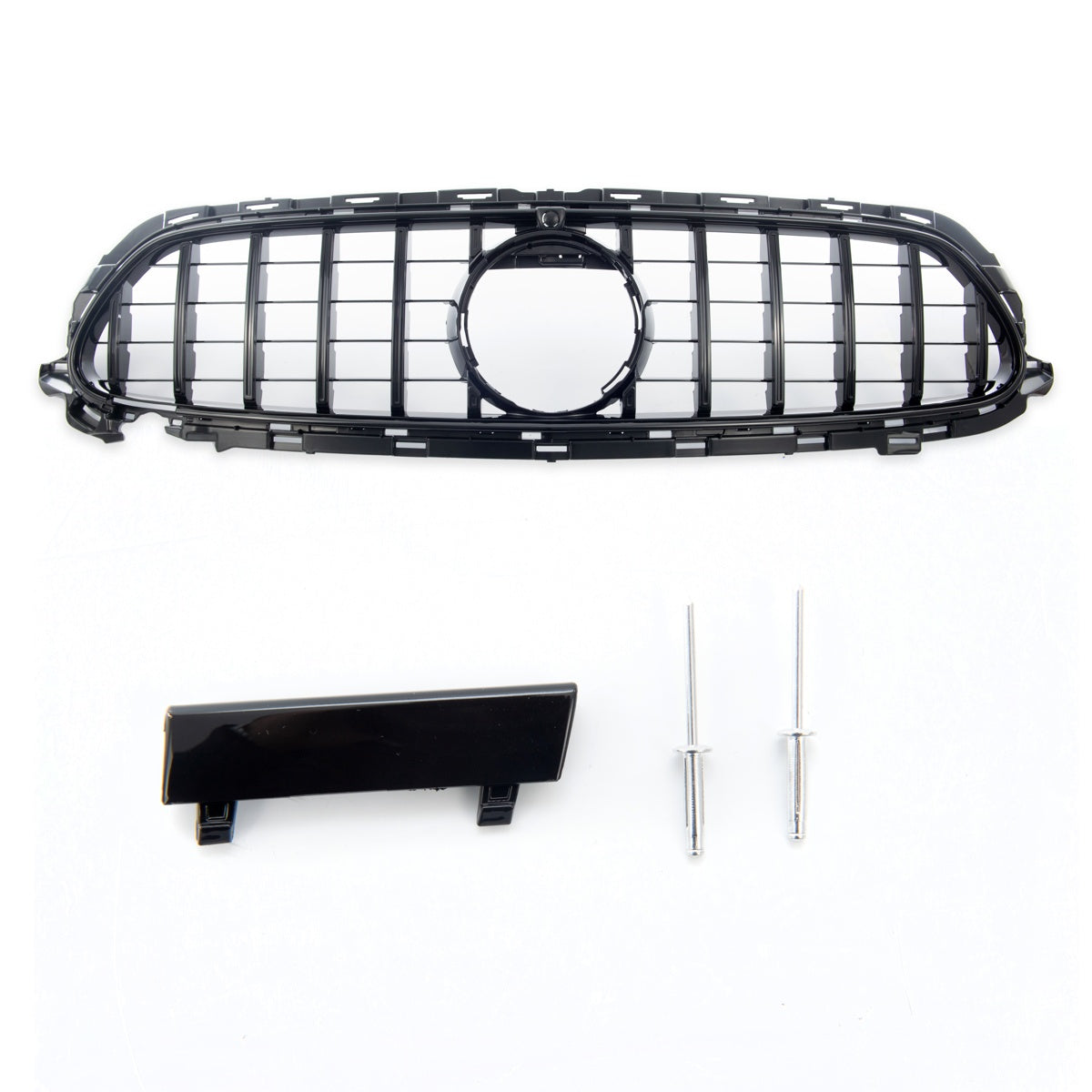 passend für Mercedes E-Class W213 C238 2020-2023 Gloss Black GT Grille – Bild 2