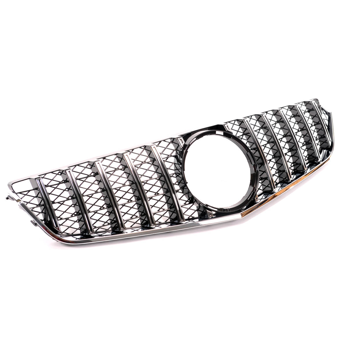 GT Style Front Grille Chrome & Black passend für E-Class C207 A207 2009-2013 passend für Mercedes-Benz – Bild 3