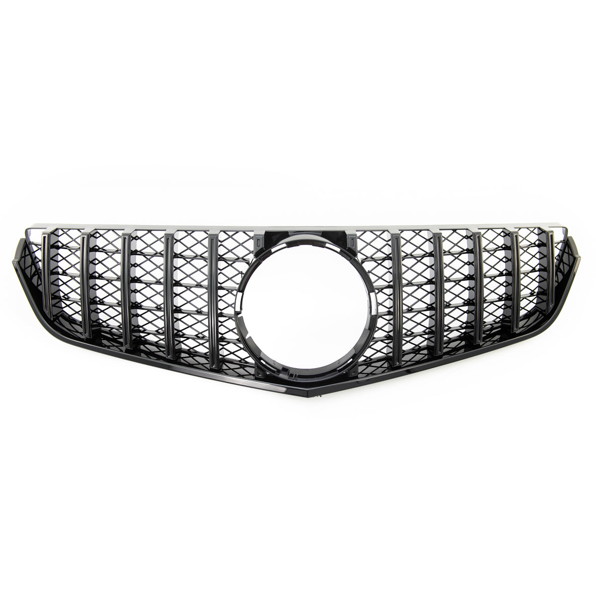 GT Gloss Black Front Grille passend für Mercedes E-Class Coupe/Conv 2009-2013 – Bild 2