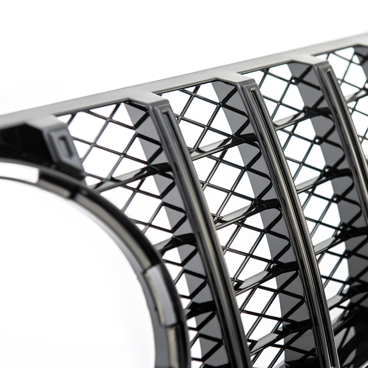GT Gloss Black Front Grille passend für Mercedes E-Class Coupe/Conv 2009-2013 – Bild 4