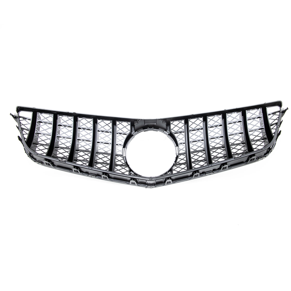 GT Gloss Black Front Grille passend für Mercedes E-Class Coupe/Conv 2009-2013 – Bild 5