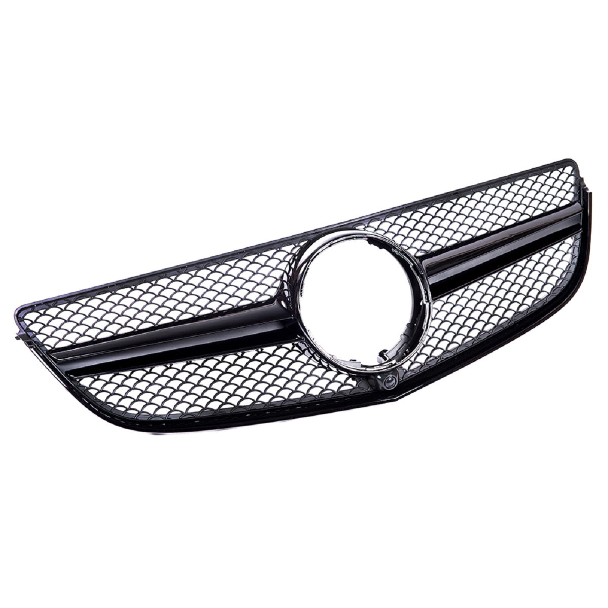 Front Grille Gloss Black passend für Mercedes E-Class C207 A207 2013-2017 – Bild 3