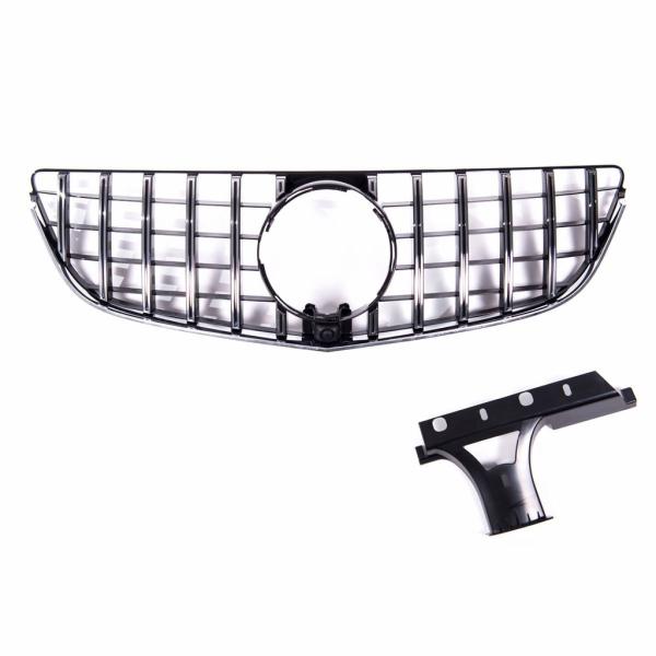 Kühlergrill Chrom passt passend für Mercedes E C207 A207 Mopf 13-Sport-Panamericana GT