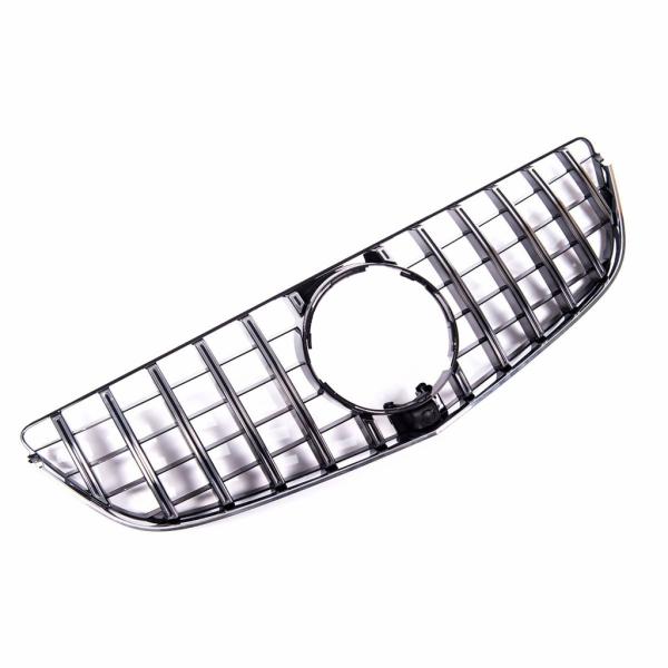 Kühlergrill Chrom passt passend für Mercedes E C207 A207 Mopf 13-Sport-Panamericana GT