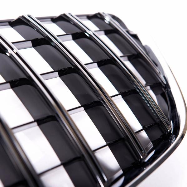 Kühlergrill Chrom passt passend für Mercedes E C207 A207 Mopf 13-Sport-Panamericana GT