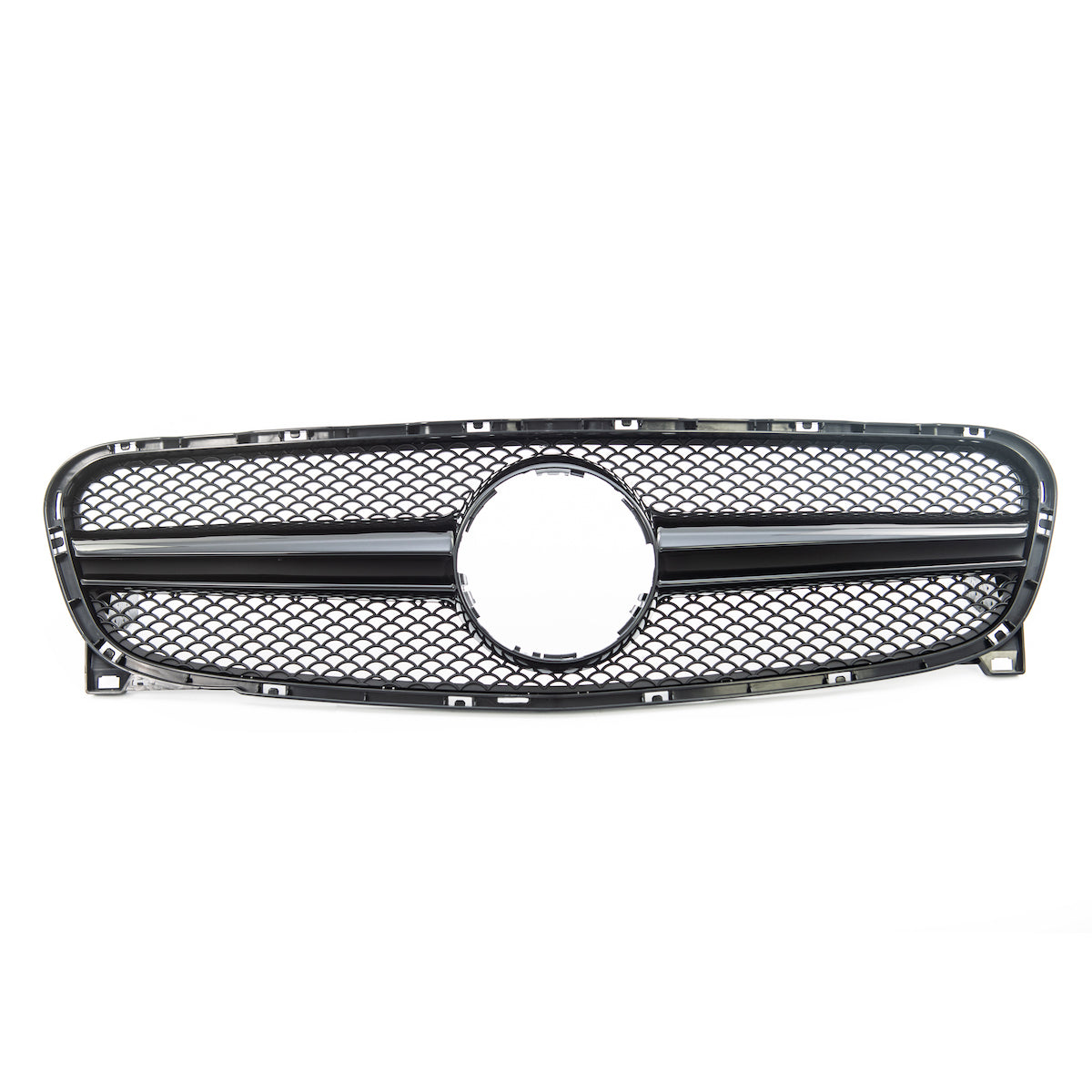 Front Grille Black passend für Mercedes GLA X156 2014-2017 – Bild 2