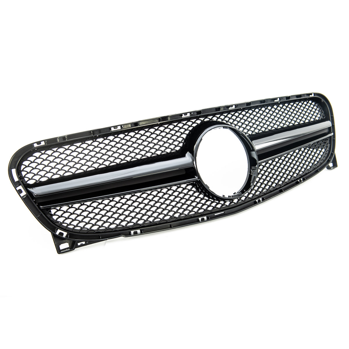 Front Grille Black passend für Mercedes GLA X156 2014-2017 – Bild 4