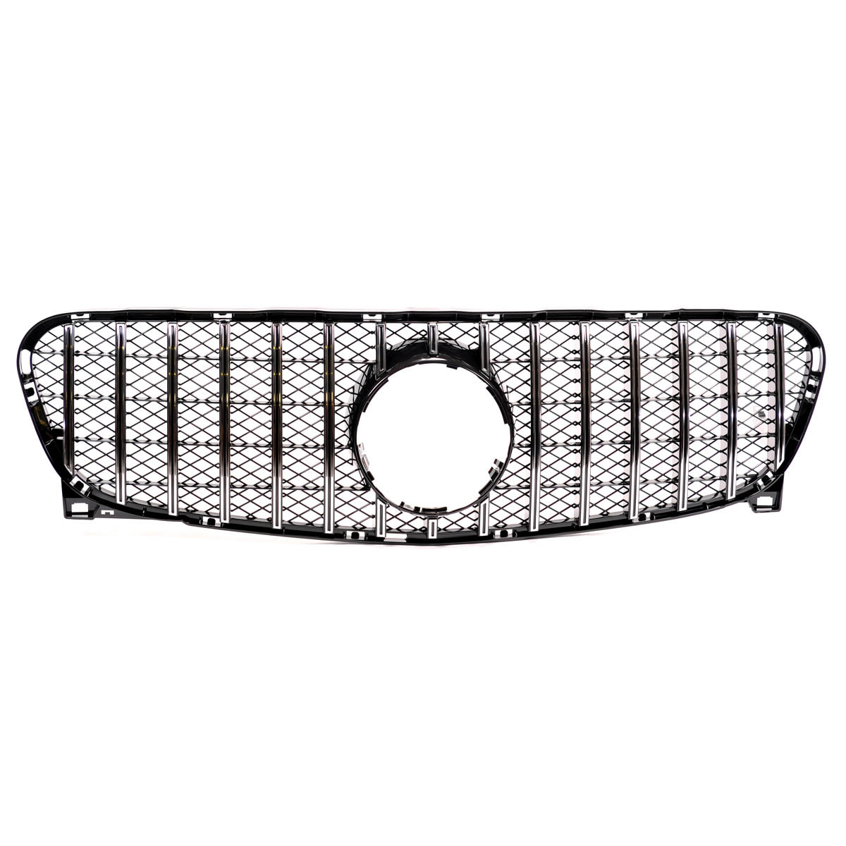 Front Grille Chrome Panamericana GT passend für Mercedes GLA X156 2013-2017 – Bild 2