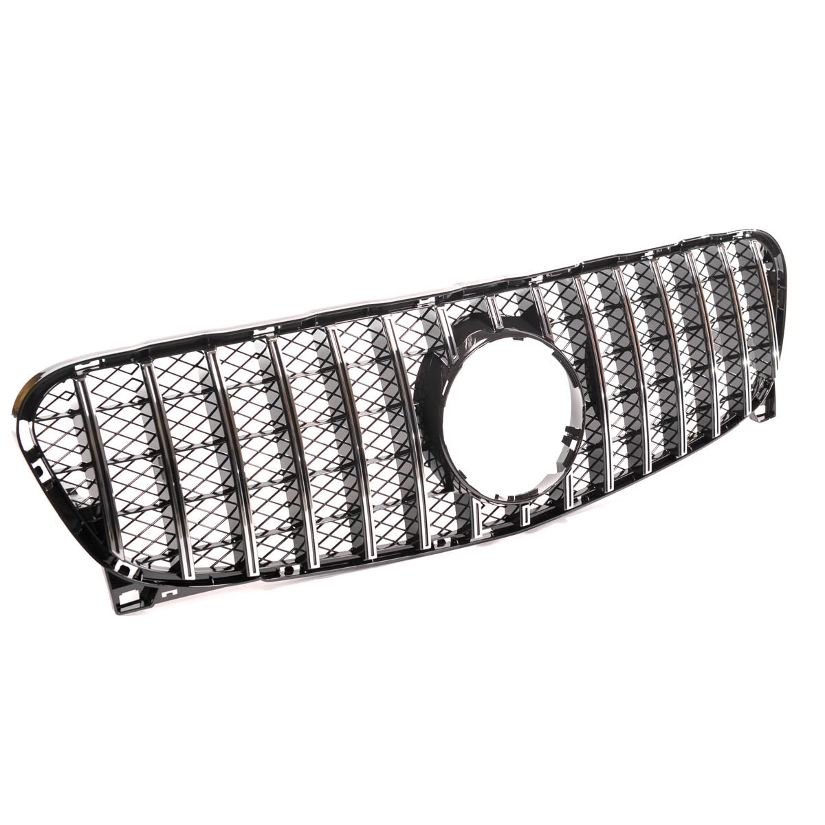 Front Grille Chrome Panamericana GT passend für Mercedes GLA X156 2013-2017 – Bild 3