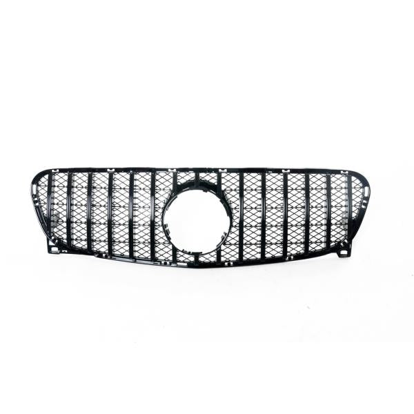 Calandre noir brillant adaptée pour Mercedes GLA X156 13-16 Sport-Panamericana