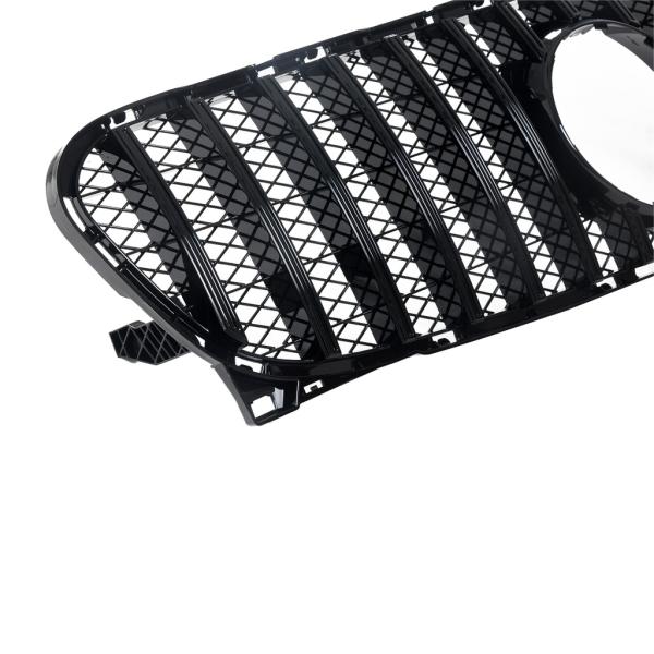 Calandre noir brillant adaptée pour Mercedes GLA X156 13-16 Sport-Panamericana