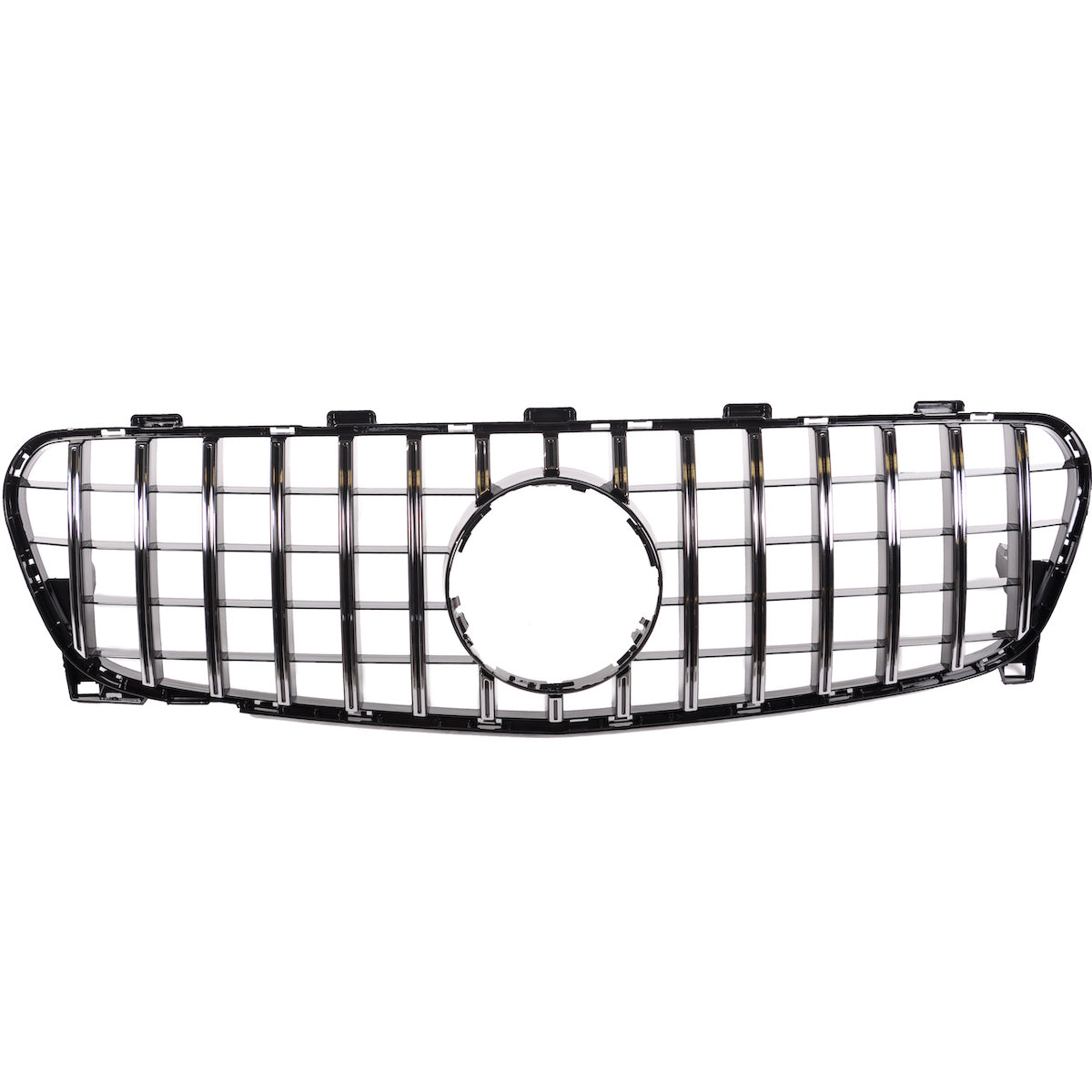 GT Chrome & Black Front Grille passend für Mercedes GLA-Class X156 2017-2019 – Bild 2