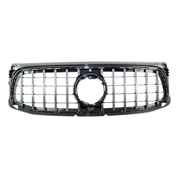 Kühlergrill Chrom kompatibel mit GLB X247 mit AMG Sport -Panamericana GT