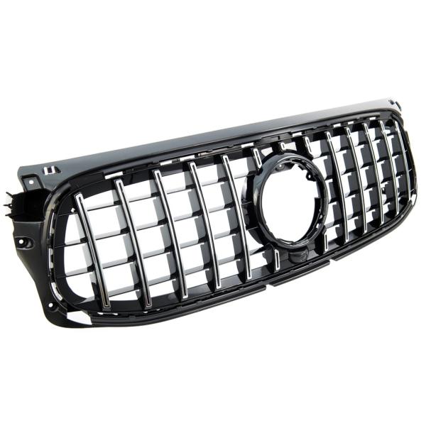Kühlergrill Chrom kompatibel mit GLB X247 mit AMG Sport -Panamericana GT