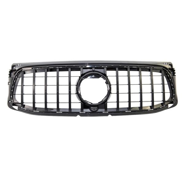 Kühlergrill Schwarz passt passend für Mercedes GLB X247 mit AMG Sport-Panamericana GT