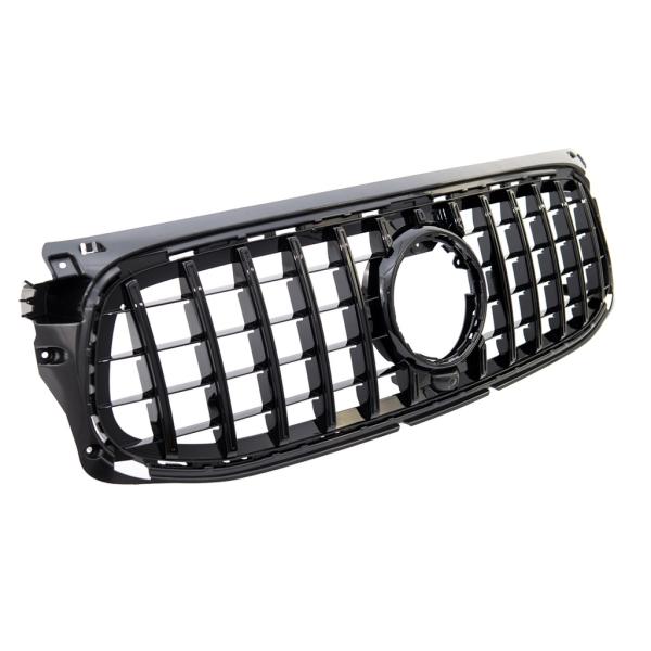 Kühlergrill Schwarz passt passend für Mercedes GLB X247 mit AMG Sport-Panamericana GT