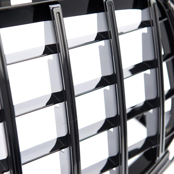 Kühlergrill Schwarz passt passend für Mercedes GLB X247 mit AMG Sport-Panamericana GT