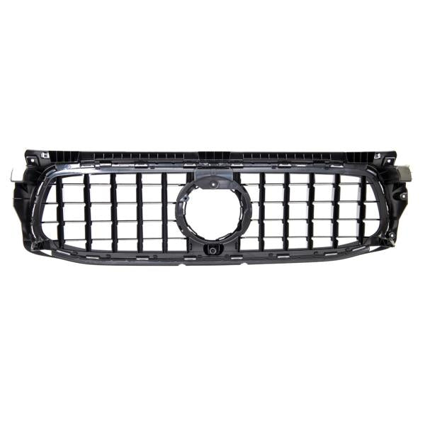 Kühlergrill Schwarz passt passend für Mercedes GLB X247 mit AMG Sport-Panamericana GT