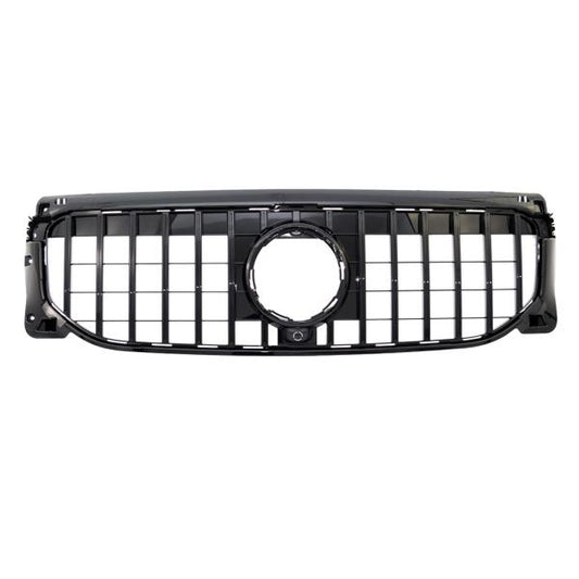 Kühlergrill Schwarz passt passend für Mercedes GLB X247 ohne AMG Sport-Panamericana GT