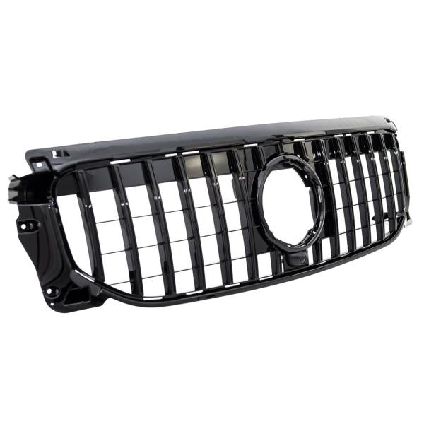 Kühlergrill Schwarz passt passend für Mercedes GLB X247 ohne AMG Sport-Panamericana GT