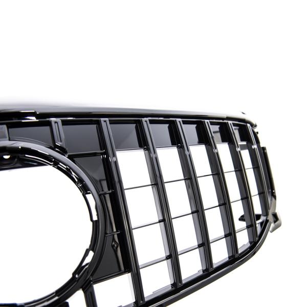 Kühlergrill Schwarz passt passend für Mercedes GLB X247 ohne AMG Sport-Panamericana GT