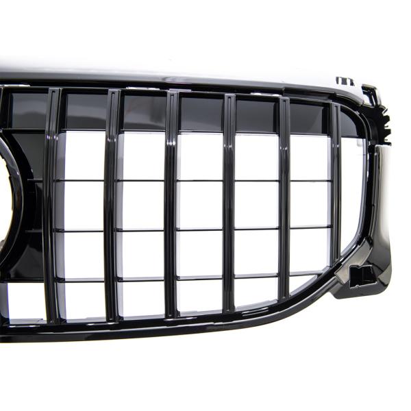 Kühlergrill Schwarz passt passend für Mercedes GLB X247 ohne AMG Sport-Panamericana GT
