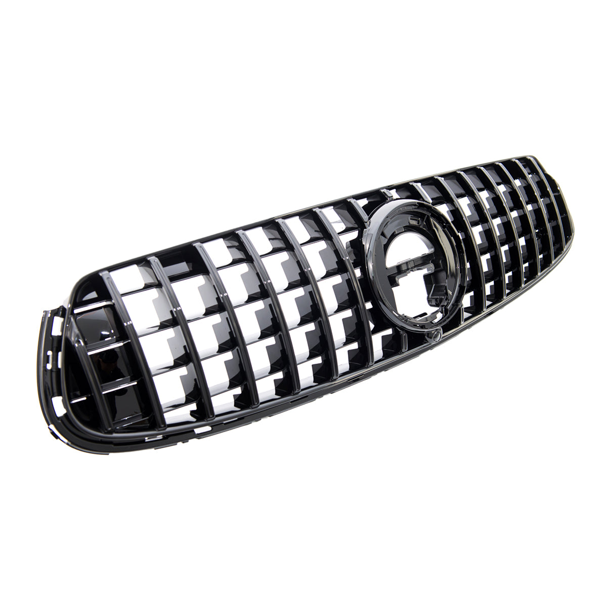 GT Grille Gloss Black passend für Mercedes GLC X253 C253 2019-2022 – Bild 3