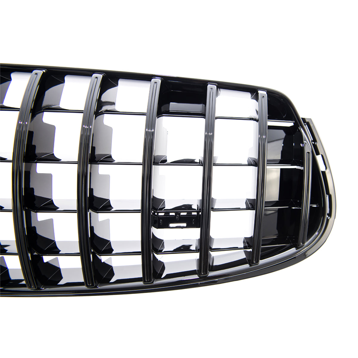 GT Grille Gloss Black passend für Mercedes GLC X253 C253 2019-2022 – Bild 5