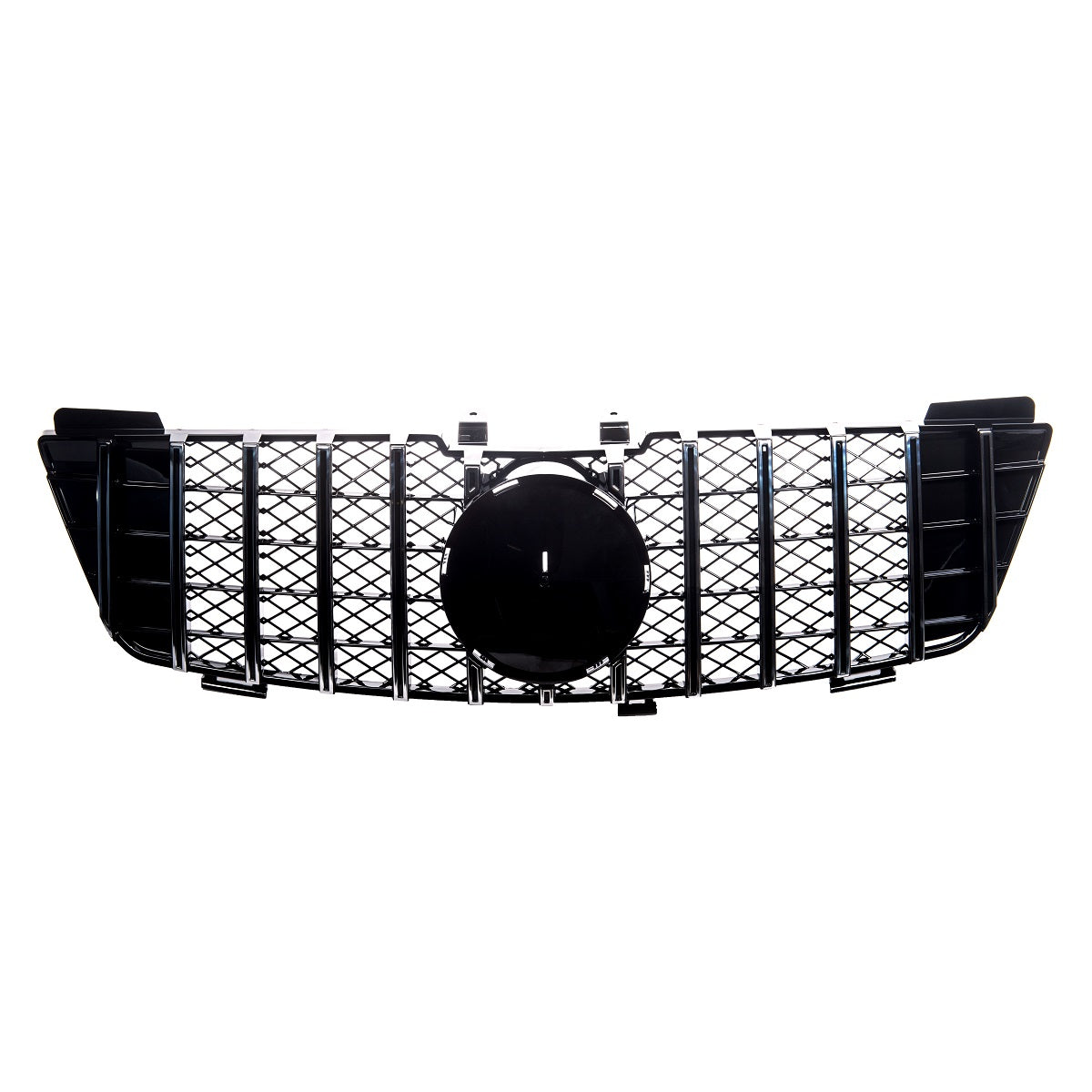 GT Chrome & Black Front Grille passend für Mercedes M-Class W164 2005-2008 – Bild 2