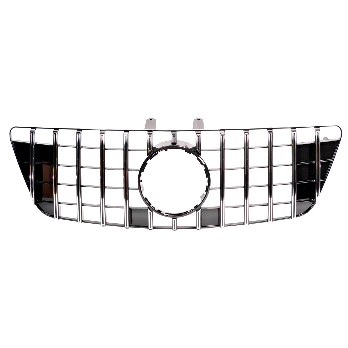 GT Chrome & Black Front Grille passend für Mercedes M-Class W164 2008-2011 – Bild 2