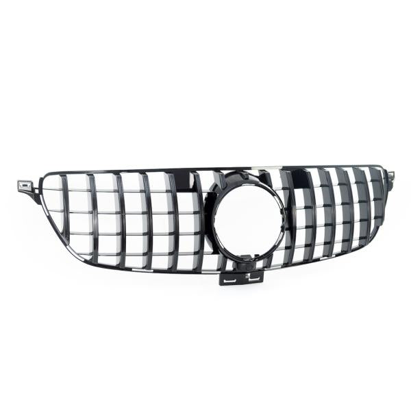Kühlergrill Schwarz passt passend für Mercedes W166 C292 ab 15-18 Sport-Panamericana GT