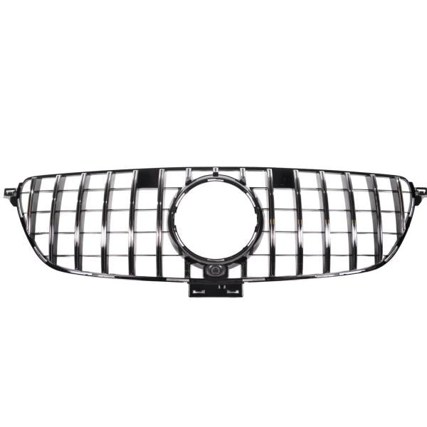 Kühlergrill Schwarz/ chrom passend für Mercedes GLE C292 Coupe 2015-  Panamericana GT
