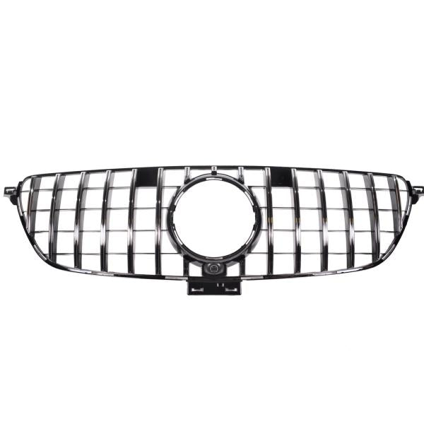 Kühlergrill Schwarz/ chrom passend für Mercedes GLE C292 Coupe 2015-  Panamericana GT