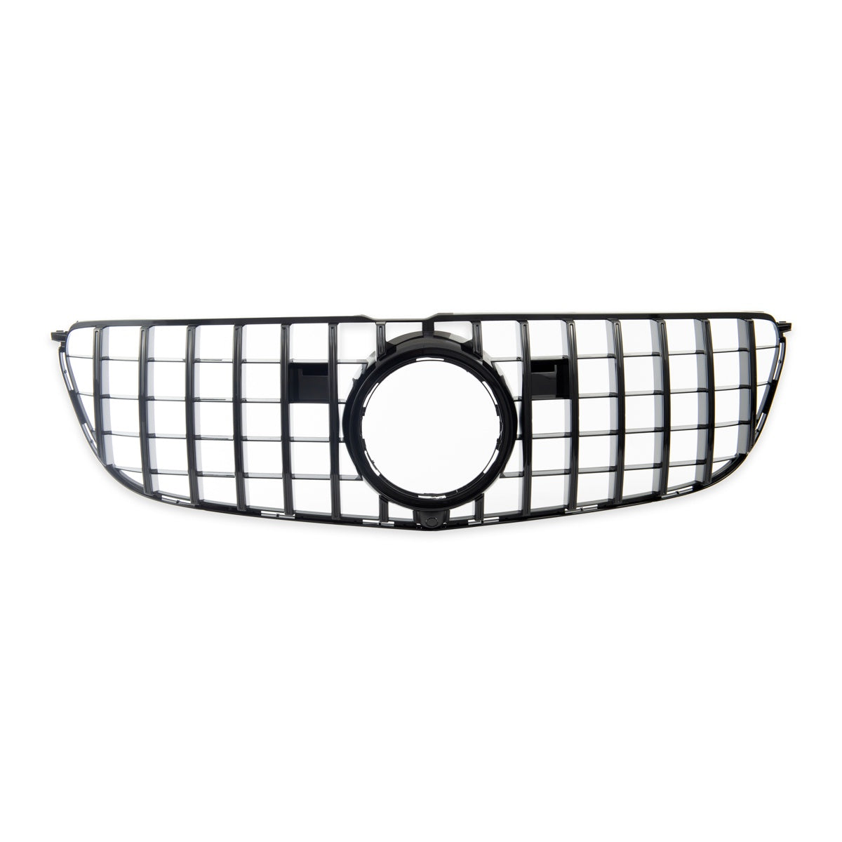 GT Grille Gloss Black passend für Mercedes GLS (X166) Facelift 2016-2019 – Bild 2