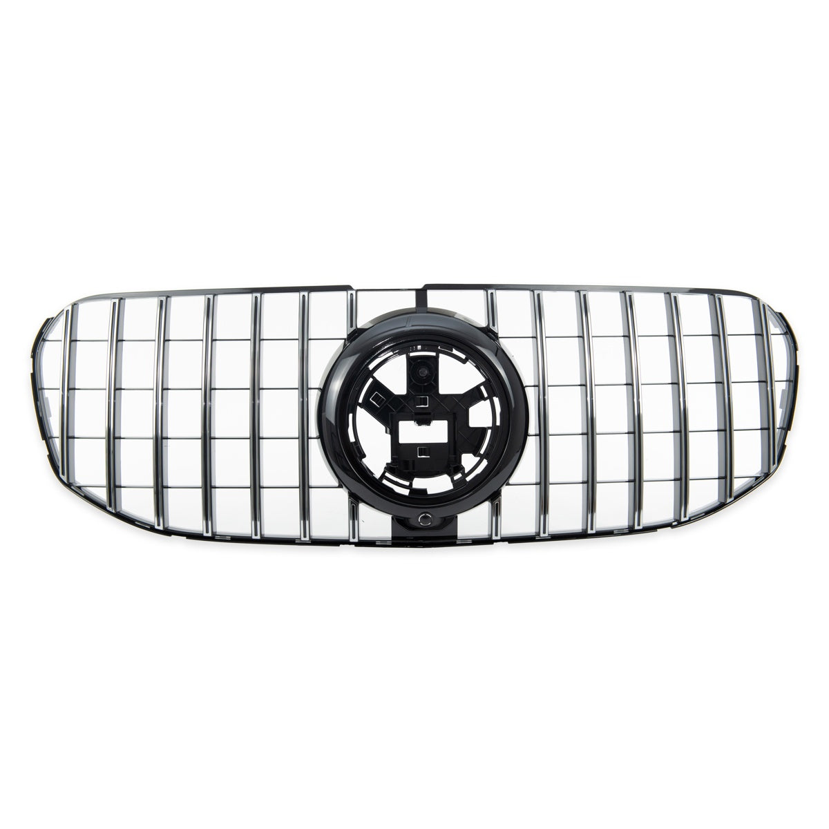 GT Style Front Grille Chrome & Black passend für Mercedes GLS X167 2018-2024 – Bild 3