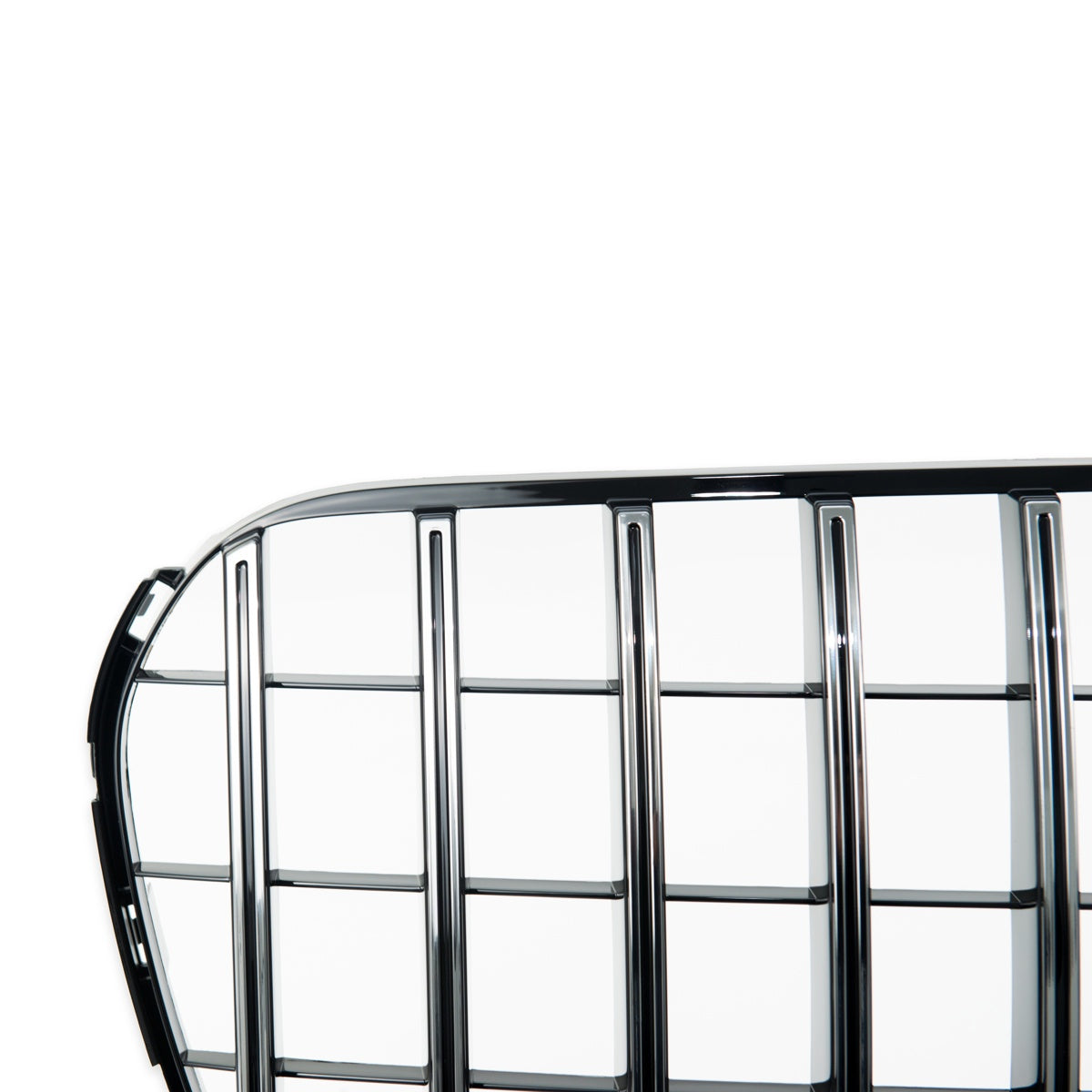 GT Style Front Grille Chrome & Black passend für Mercedes GLS X167 2018-2024 – Bild 4