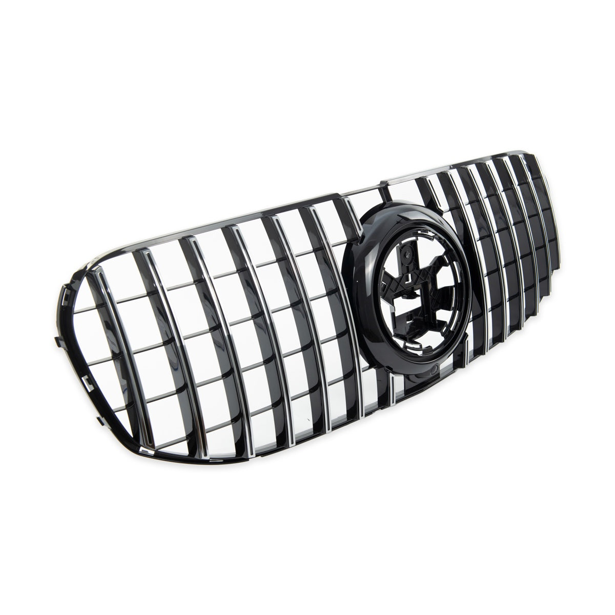GT Style Front Grille Chrome & Black passend für Mercedes GLS X167 2018-2024 – Bild 5