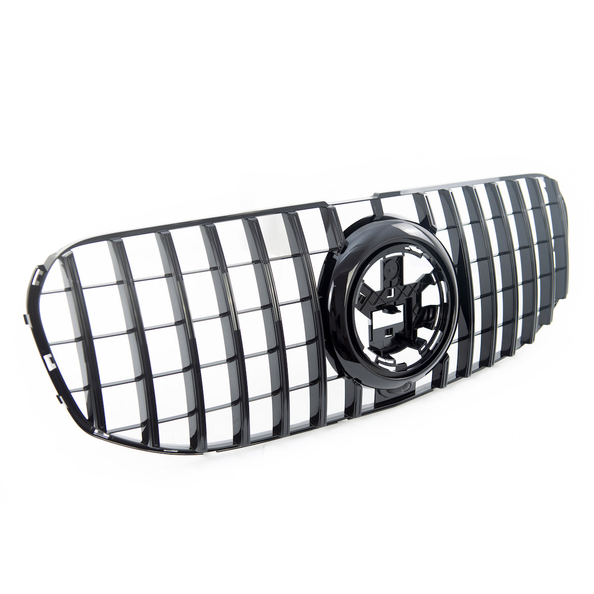 GT Gloss Black Front Grille with Camera passend für Mercedes GLS X167 2018-2024 – Bild 3