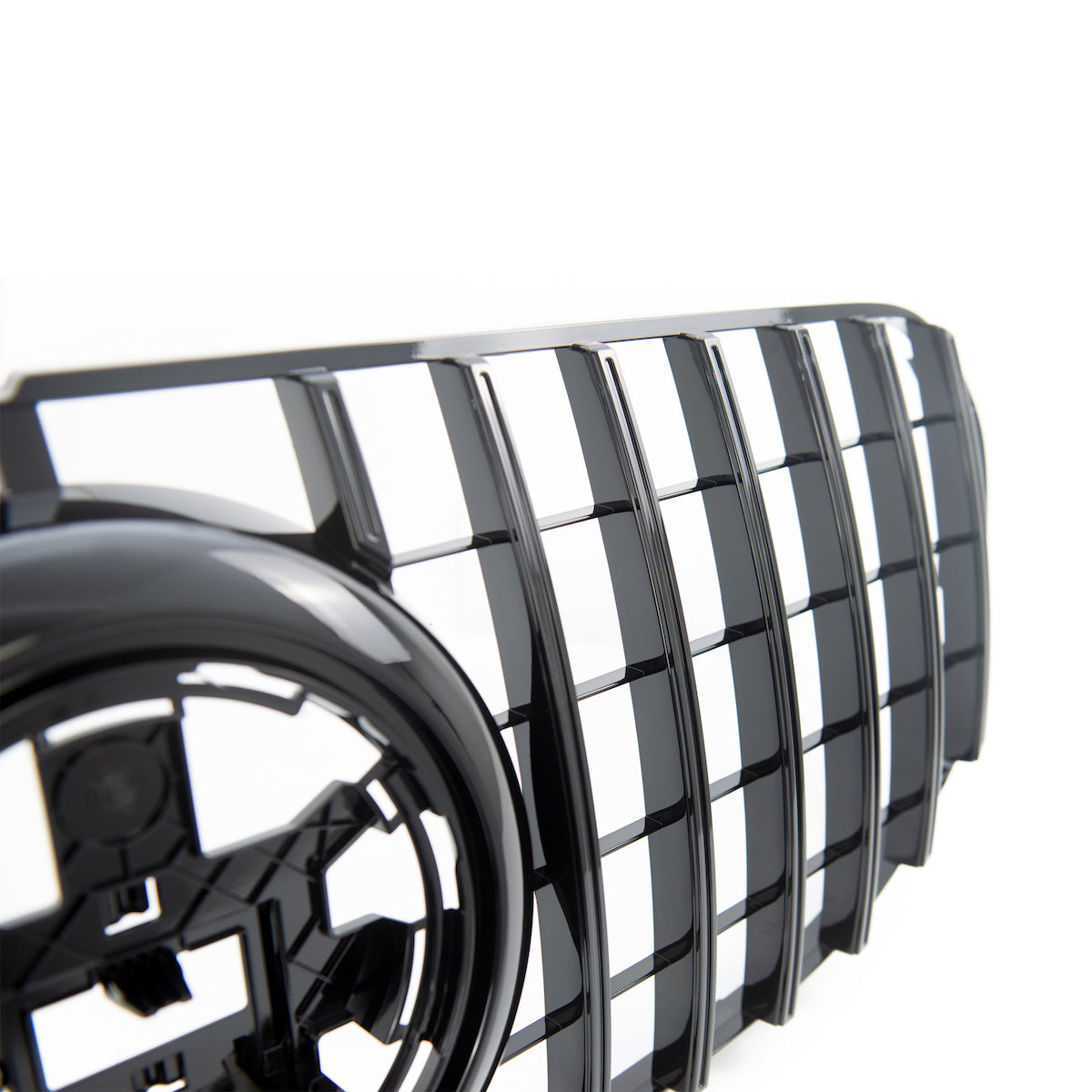 GT Gloss Black Front Grille with Camera passend für Mercedes GLS X167 2018-2024 – Bild 4