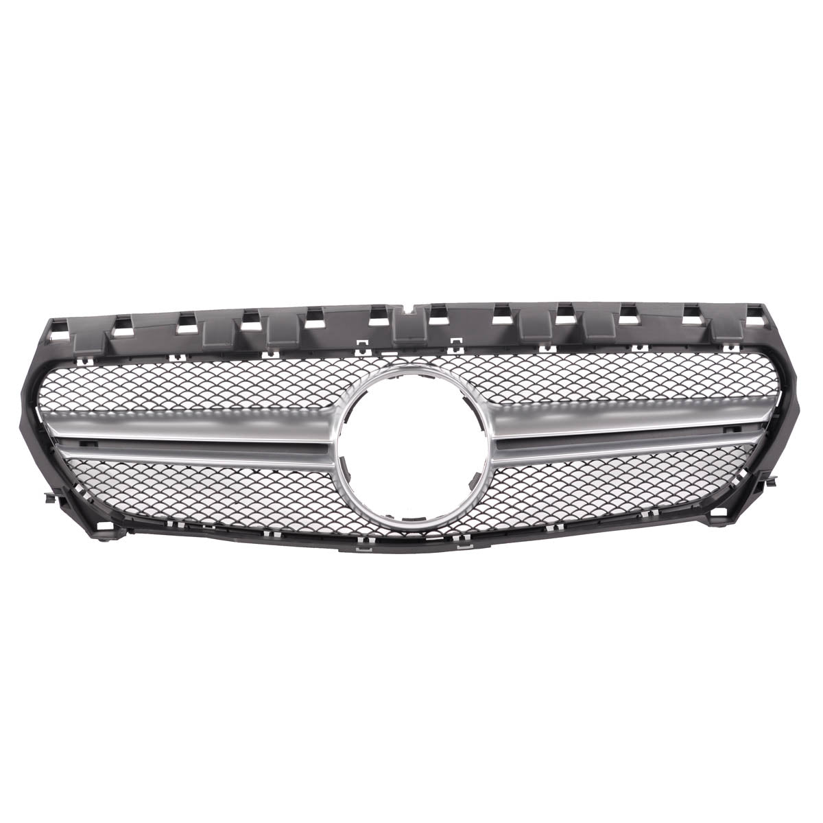 Front Grille Silver passend für Mercedes CLA C117 2013-2016 – Bild 2
