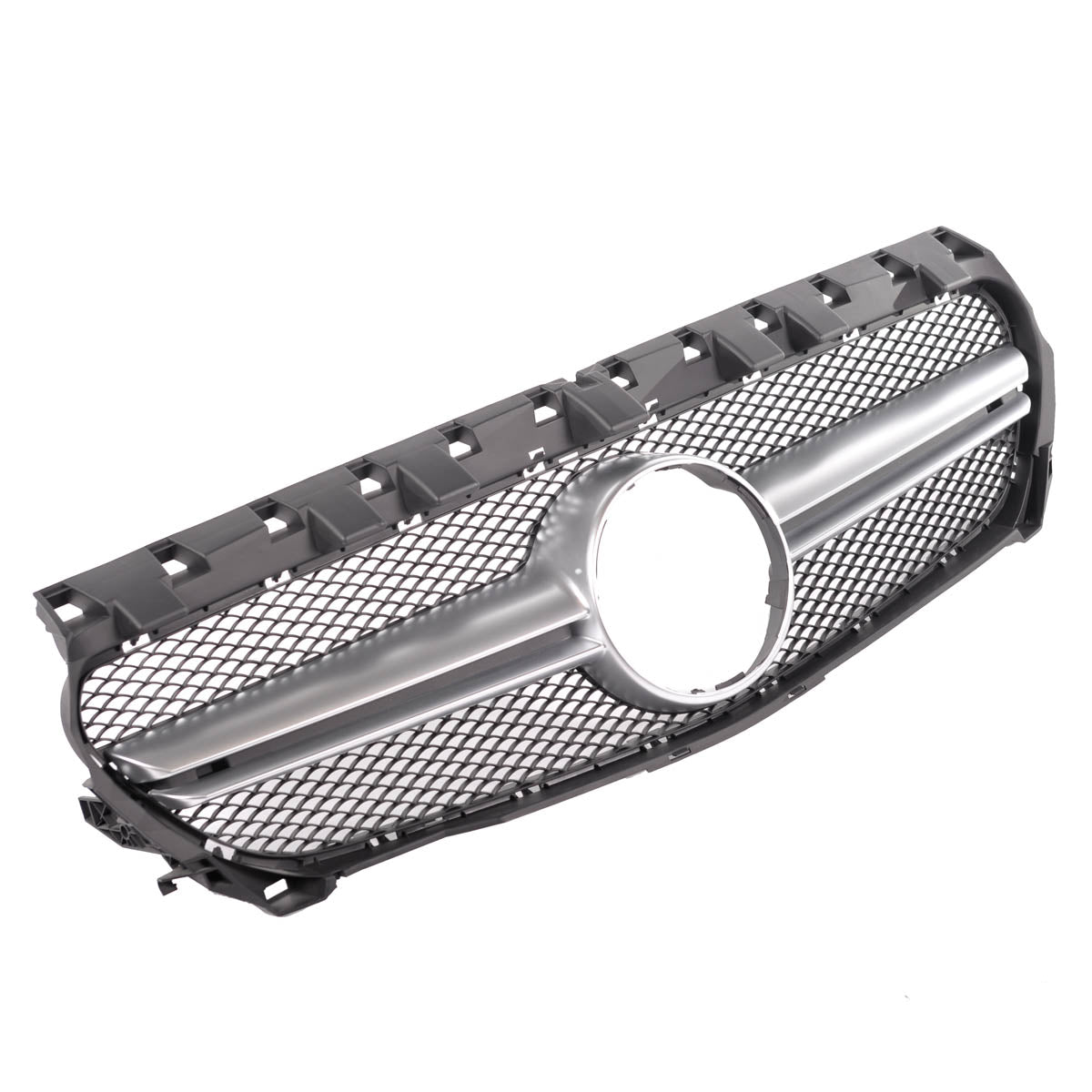 Front Grille Silver passend für Mercedes CLA C117 2013-2016 – Bild 3