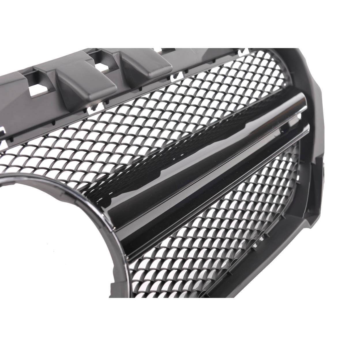 Front Grille Black passend für Mercedes-Benz CLA C117 2013-2016 – Bild 4