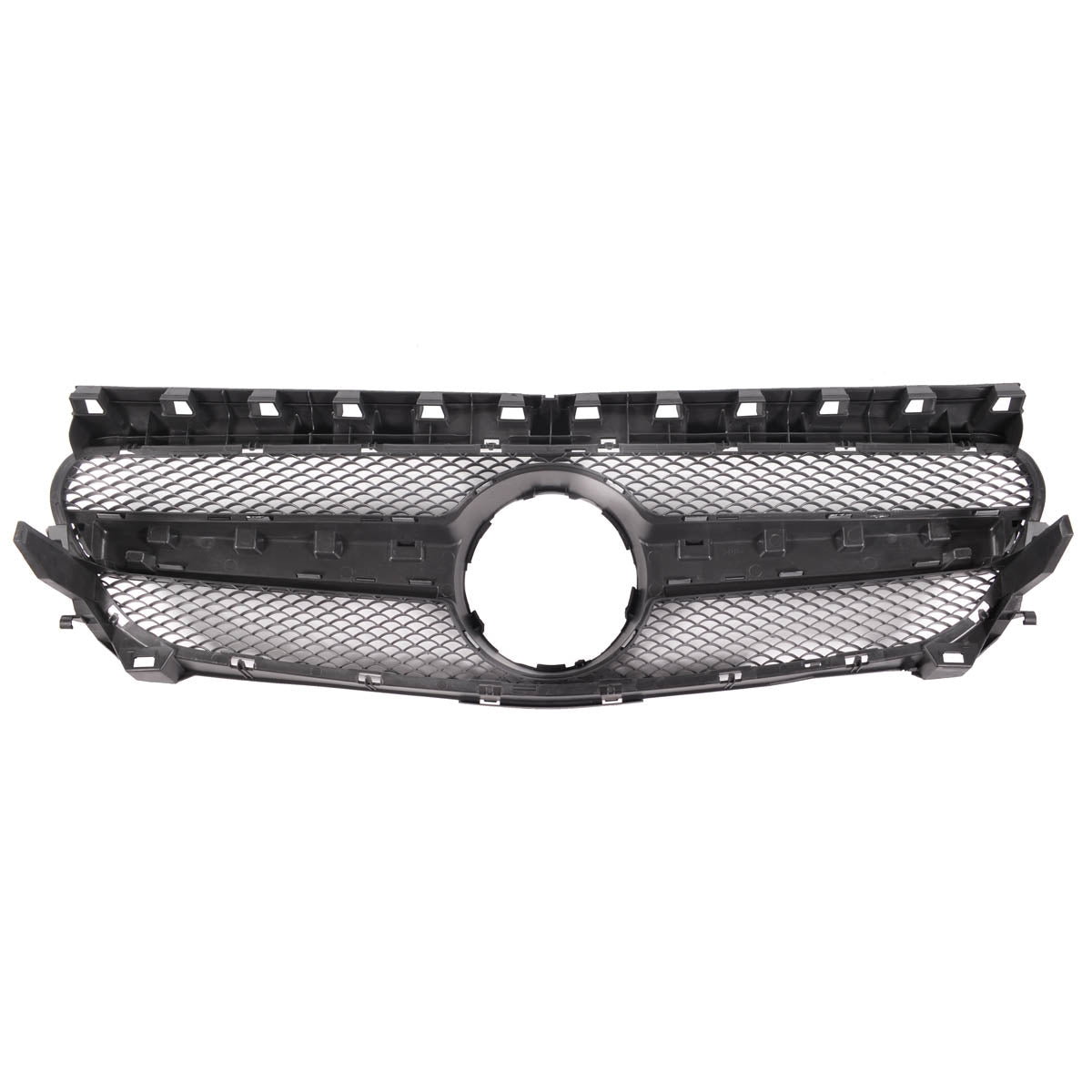 Front Grille Black passend für Mercedes-Benz CLA C117 2013-2016 – Bild 5