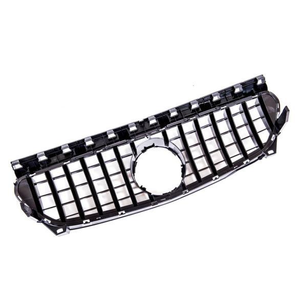 Kühlergrill schwarz glanz passt an passend für Mercedes W117 CLA 13-16 Sport-Panamericana GT