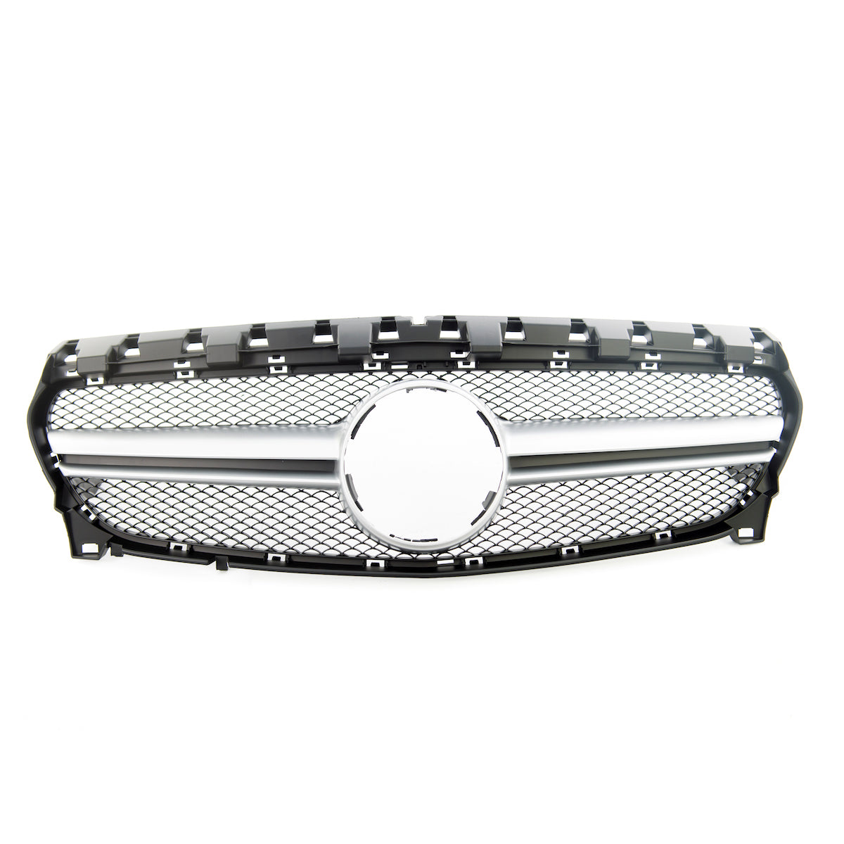 Front Grille Silver passend für Mercedes CLA C117 2016-2019 – Bild 2
