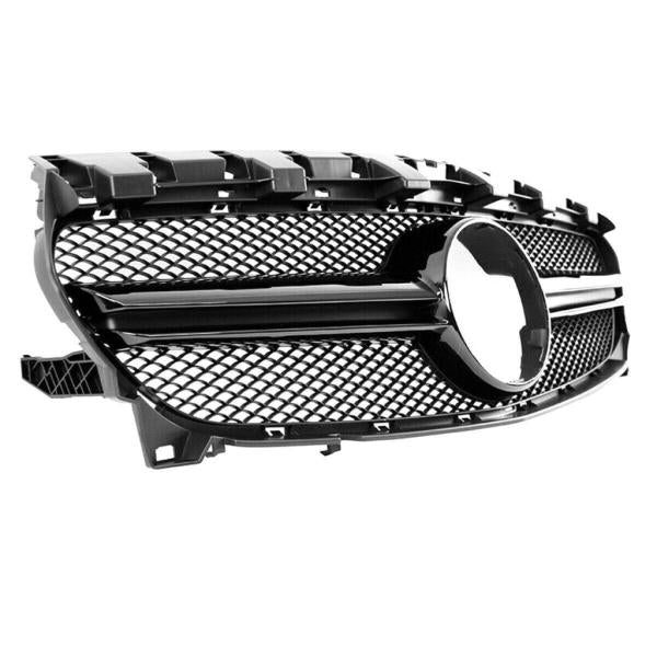 Sport Kühlergrill Schwarz Glanz passt passend für Mercedes C117 W117 CLA Mopf + 45 AMG