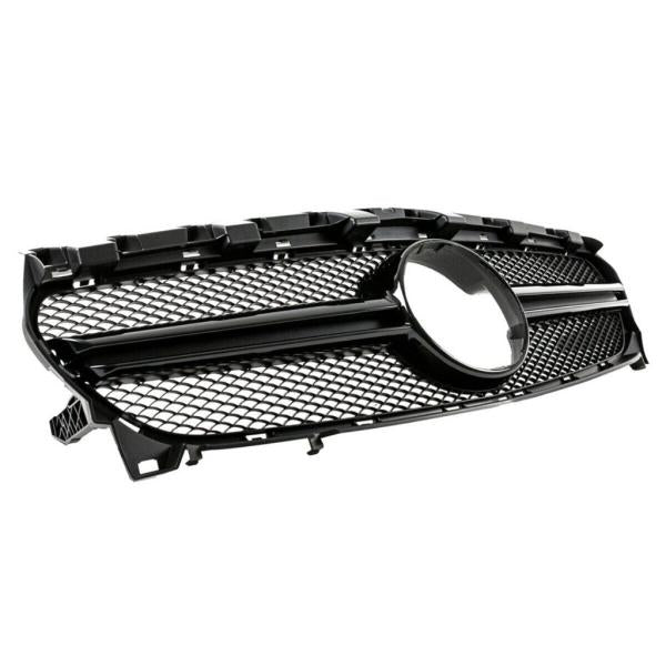 Sport Kühlergrill Schwarz Glanz passt passend für Mercedes C117 W117 CLA Mopf + 45 AMG
